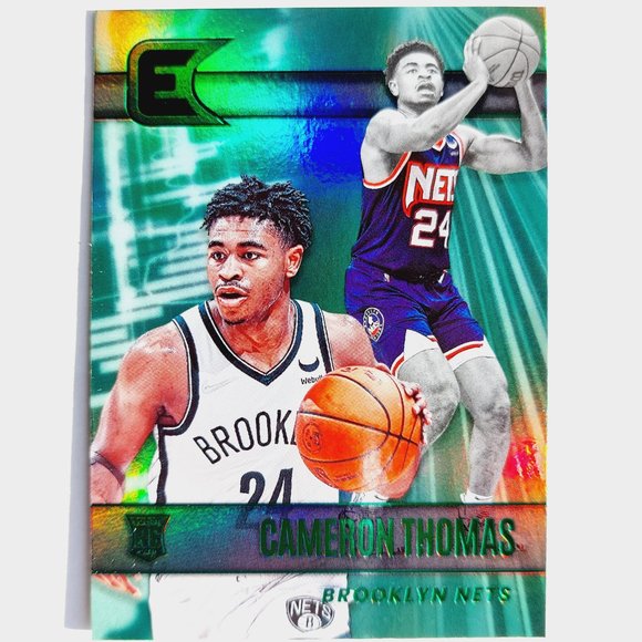 Brooklyn Nets (Cameron Thomas) - BKBL [3_CT1] - Rookie Card (RC) - Picture 2 of 3